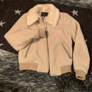 River Island Sherpa Bomber